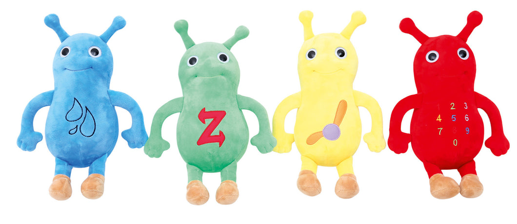 Set of Baby Beetles character soft toys